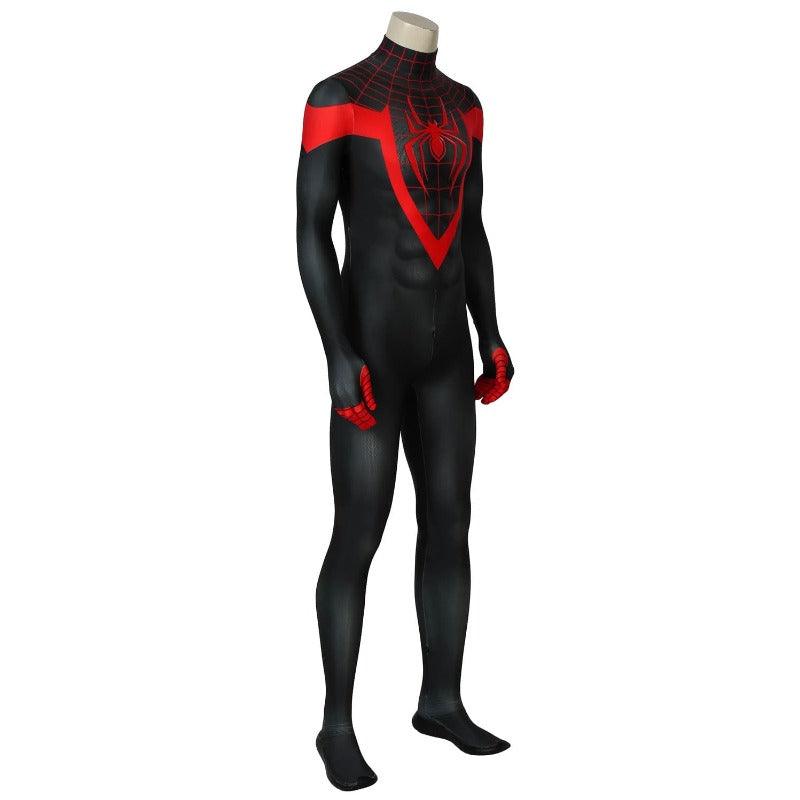 Miles Morales Spider-Man Cosplay Bodysuit 3D Spandex Jumpsuit Halloween Costume