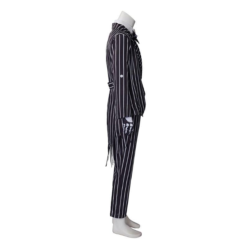 Jack Skellington Cosplay Costume Halloween Suit - Jacket & Pants Outfit