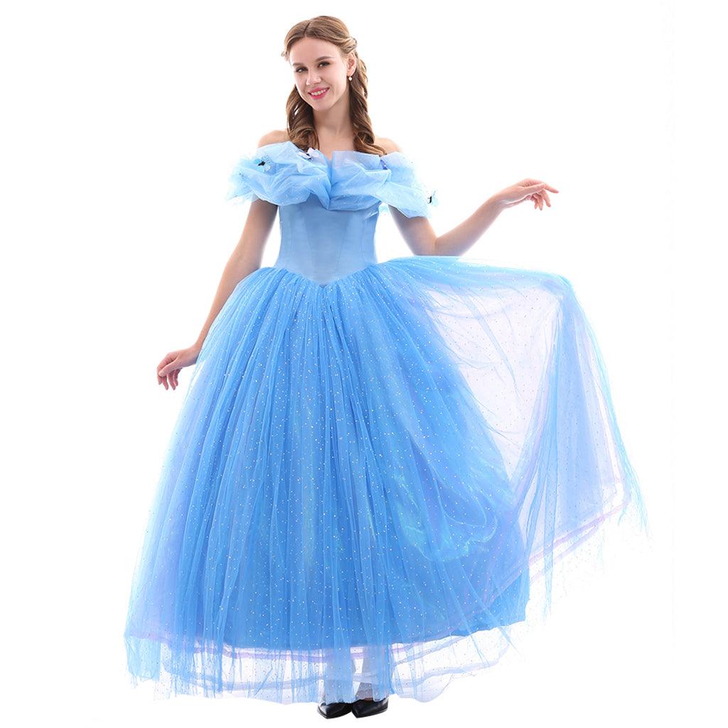 Disney Cinderella Princess, Prince, Stepmother, and Maid Cosplay Costume Series