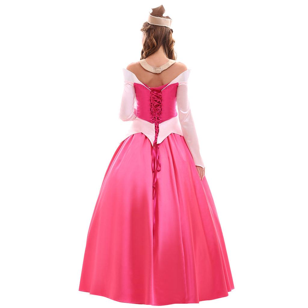 Disney Sleeping Beauty Princess and Prince Cosplay Costume Series | Aurora & Prince Phillip Couple Outfits - Coscosmos