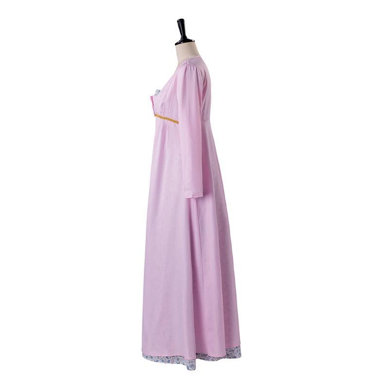 Regency Jane Austen Pastoral Spencer Robe Gown | Victorian Medieval Ball Costume