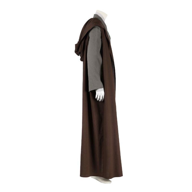 Obi-Wan Kenobi Cosplay Costume Full Set - Jedi Knight Cloak for Halloween & Carnival