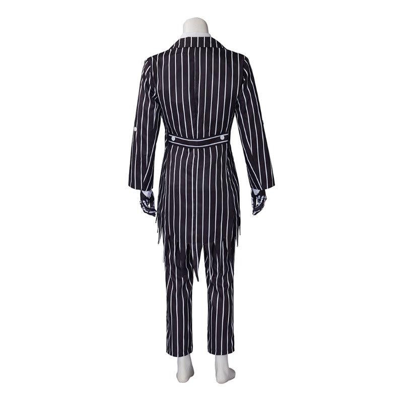 Jack Skellington Cosplay Costume Halloween Suit - Jacket & Pants Outfit