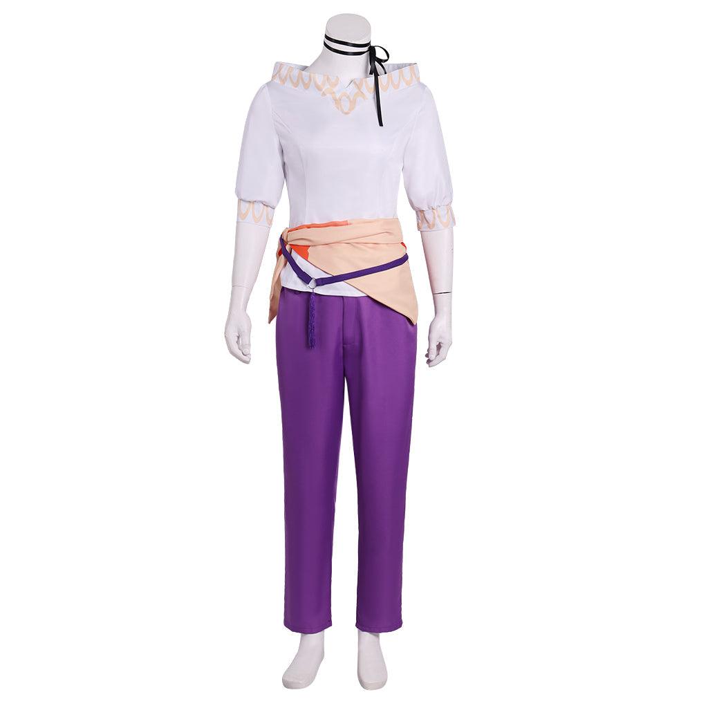 Portia Cosplay Costume for Women | Anime Servant Outfit with Accessories | Top & Pants Set