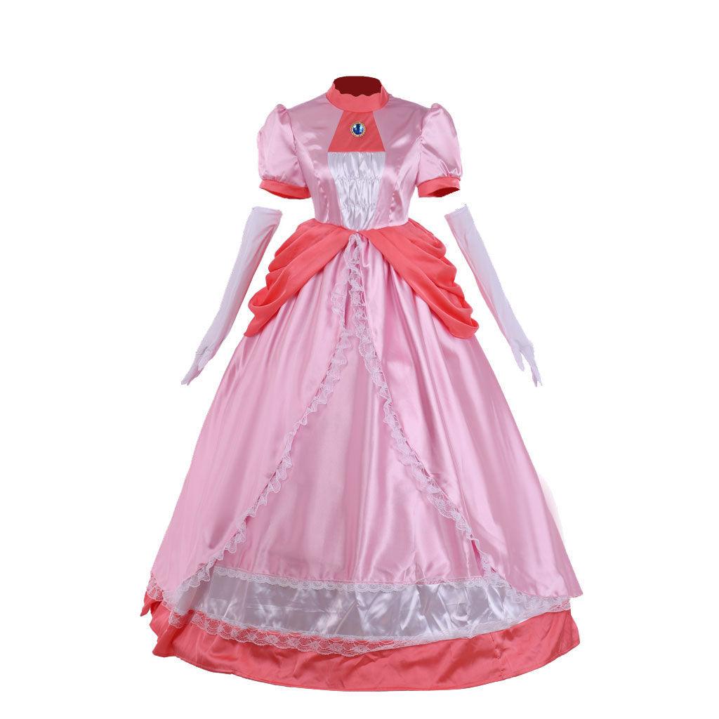 Pink Sweet Princess Peach Cosplay Costume for Women | Game Cosplay Series by Coscomos