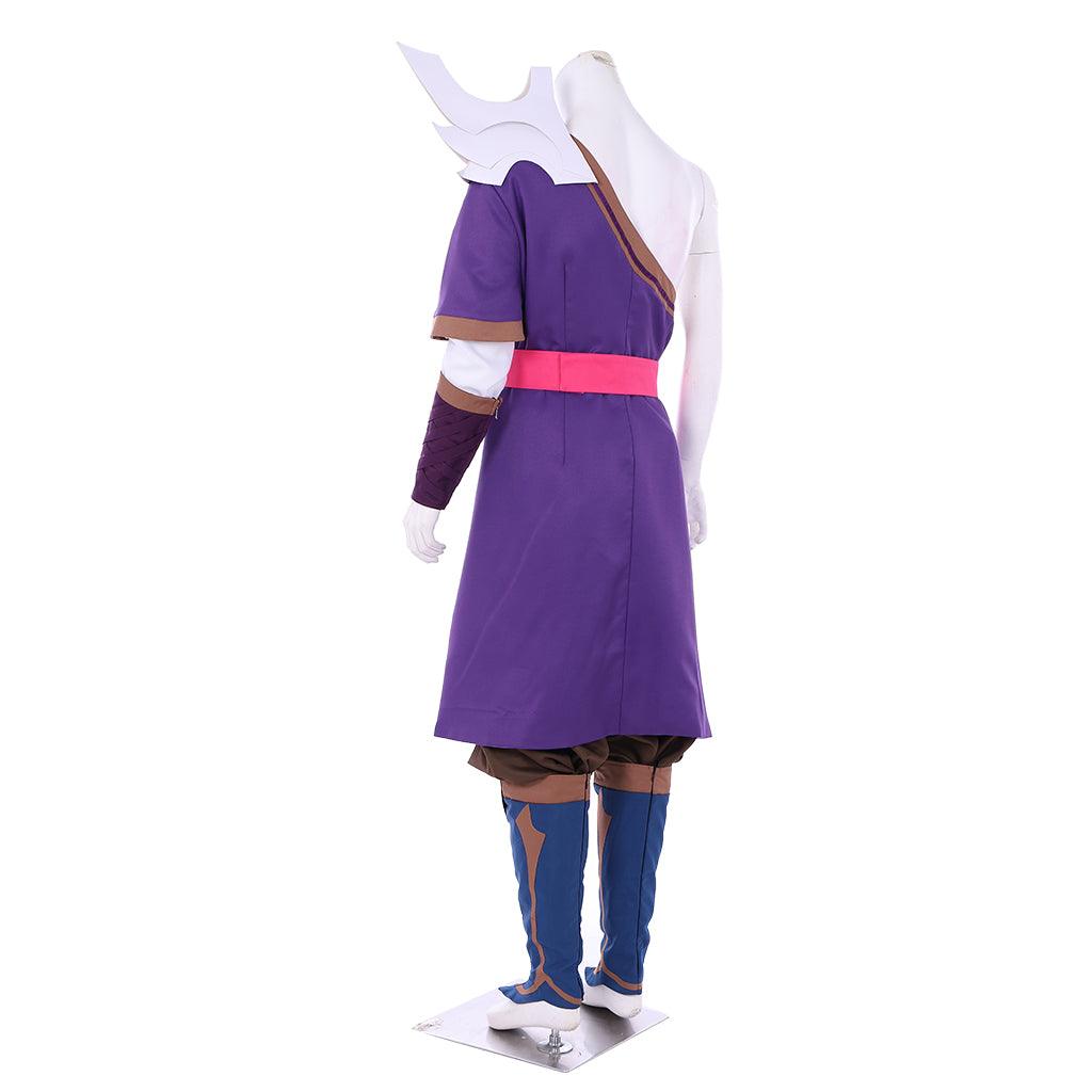 Spirit Blossom Yasuo Cosplay Costume Full Set with Gloves, Shoes Cover, and Accessories