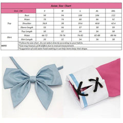 Game Danganronpa Miu Iruma Cosplay Costume Women Pink School Uniform Halloween Top Skirt Bow Full Set