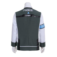 Men's Game Detroit Become Human Cosplay Costume Connor RK900 Uniform Jacket Coat