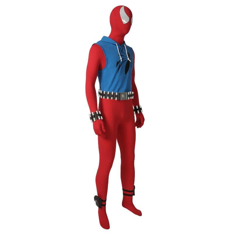 Scarlet Spider Ben Reilly Cosplay Costume - Authentic Spider-Verse Outfit