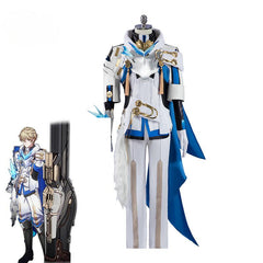 Honkai Star Rail Gepard Cosplay Costume Silvermane Guards Gepard Landau Men Halloween Cosplay Male Suit