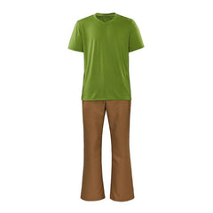 Shaggy Green Costume for Men – Halloween Cosplay Outfit with Shirt & Pants