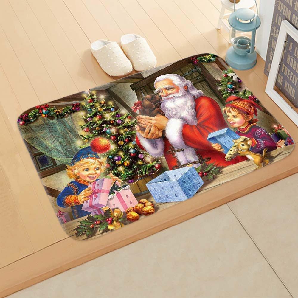 Bathroom absorbent floor mat, toilet door non - slip mat, household foot mat, door mat, toilet toilet carpet - Coscosmos