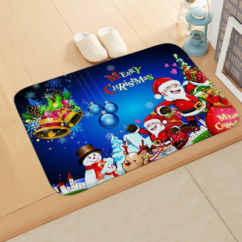 Bathroom absorbent floor mat, toilet door non - slip mat, household foot mat, door mat, toilet toilet carpet - Coscosmos