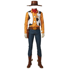 Woody Cowboy Sheriff Costume for Adults - Cosplay Fancy Dress Halloween Outfit