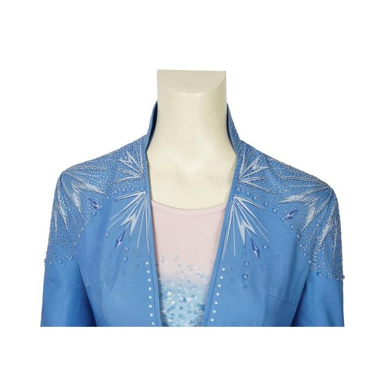 Frozen 2 Elsa Cosplay Costume – Standard Size Only