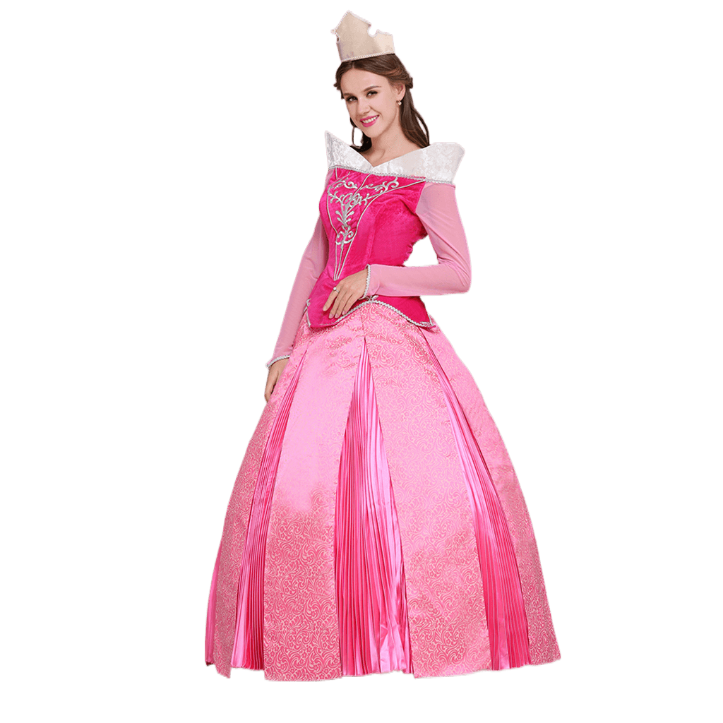 Disney Sleeping Beauty Princess and Prince Cosplay Costume Series | Aurora & Prince Phillip Couple Outfits - Coscosmos