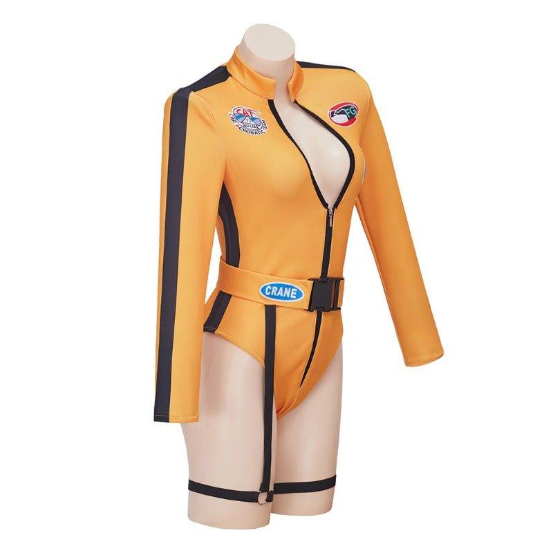 Beatrix Kiddo The Bride Costume - Kill Bill Cosplay Bodysuit Jumpsuit for Women - Coscosmos