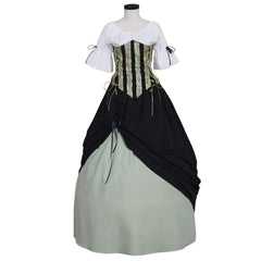 Vintage Europe Medieval Victorian Renaissance Dress for Women