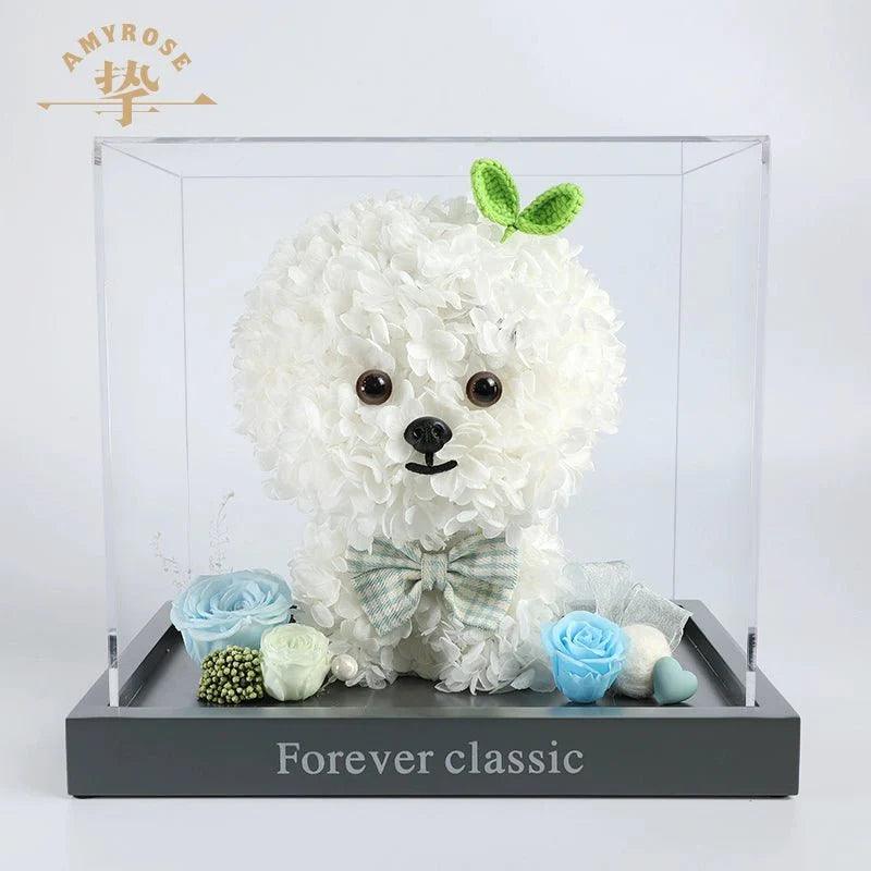 Bichon Frise Creative Figurine - A Perfect Teacher's Day, Birthday, Valentine’s Day, and Wedding Gift - Coscosmos