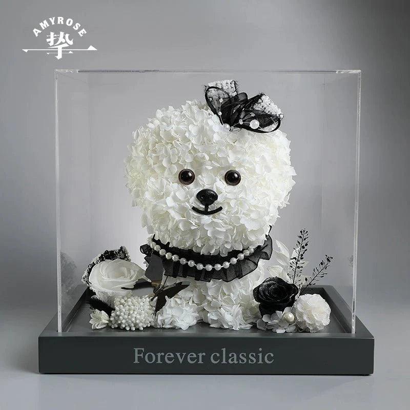 Bichon Frise Creative Figurine - A Perfect Teacher's Day, Birthday, Valentine’s Day, and Wedding Gift - Coscosmos