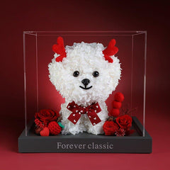 Bichon Frise Creative Figurine - A Perfect Teacher's Day, Birthday, Valentine’s Day, and Wedding Gift - Coscosmos