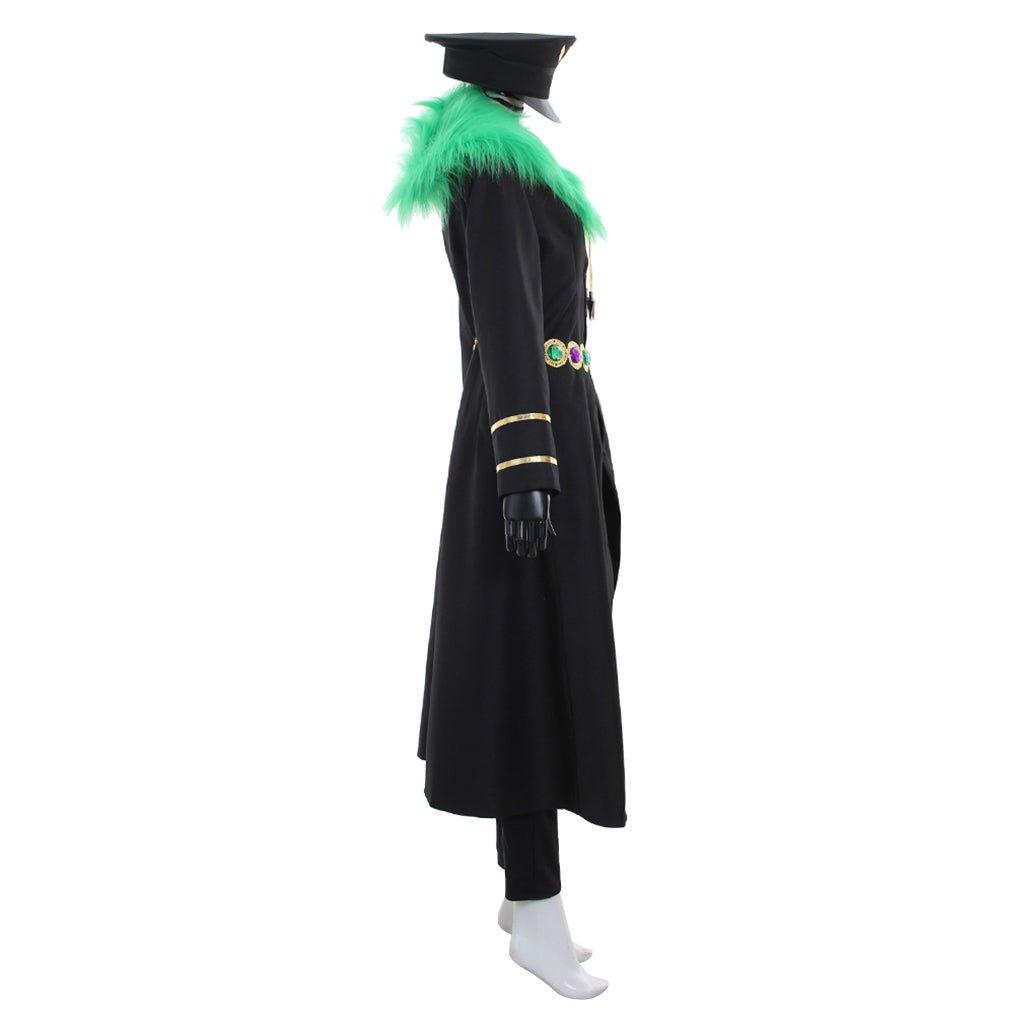 Black and White Moritatsu Three - Leaf Pheasant Cosplay Costume - Coscosmos