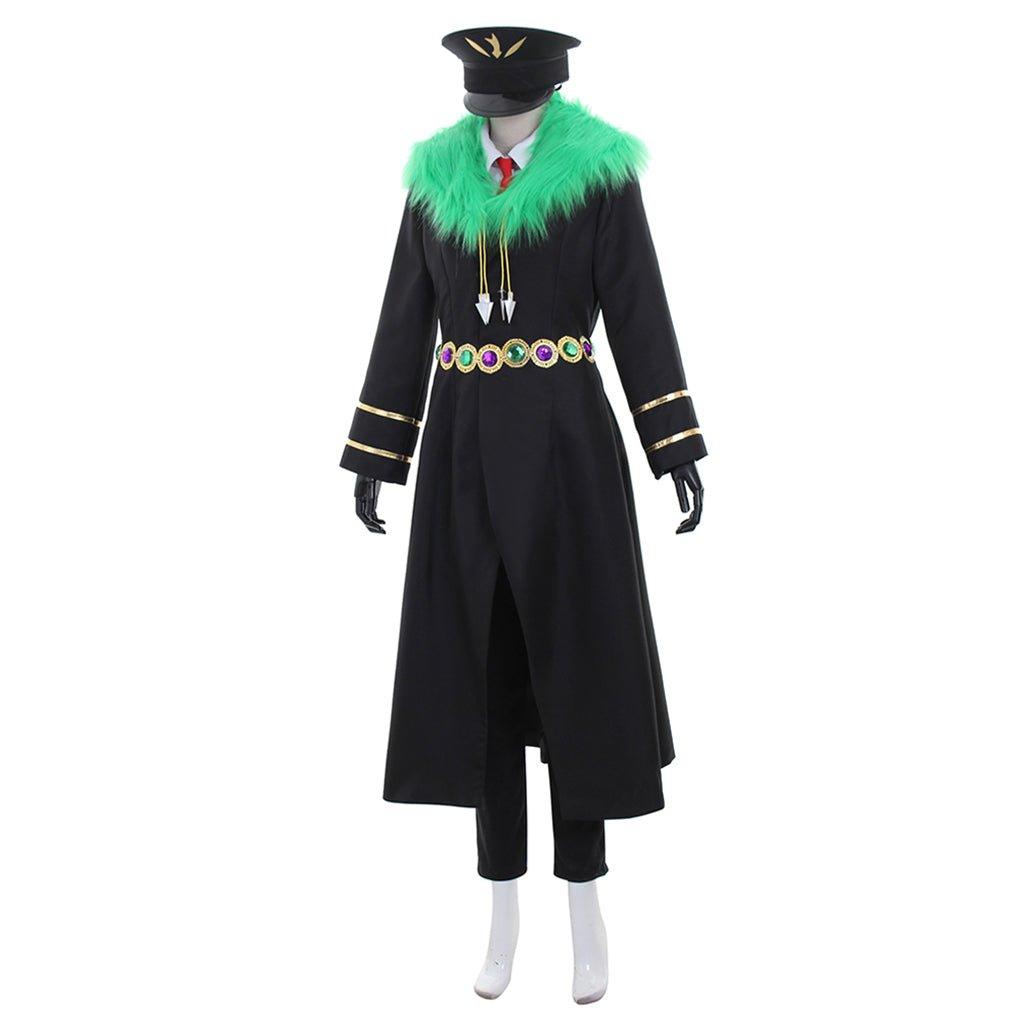 Black and White Moritatsu Three - Leaf Pheasant Cosplay Costume - Coscosmos