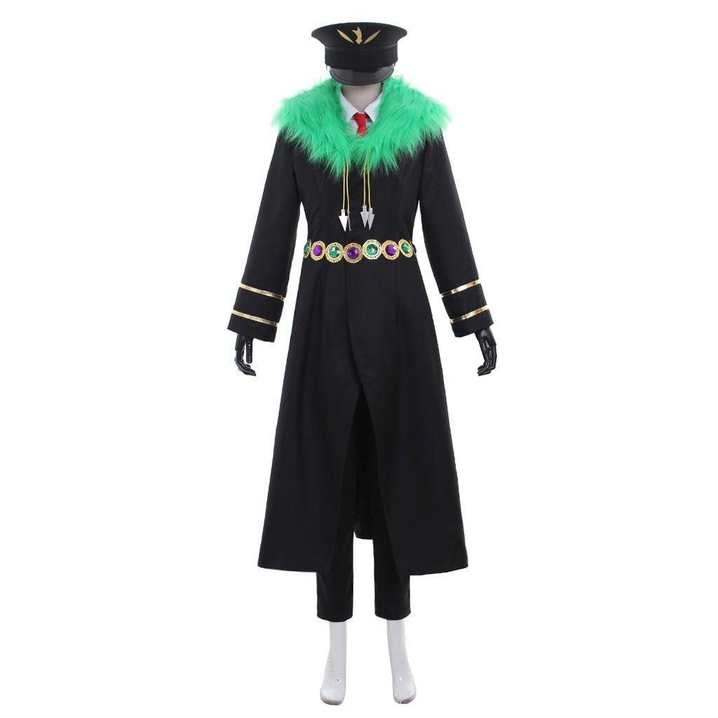 Black and White Moritatsu Three - Leaf Pheasant Cosplay Costume - Coscosmos