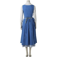 Blue Belle Maid Costume - Anime Cosplay Beauty and the Beast Dress for Show & Party - Coscosmos