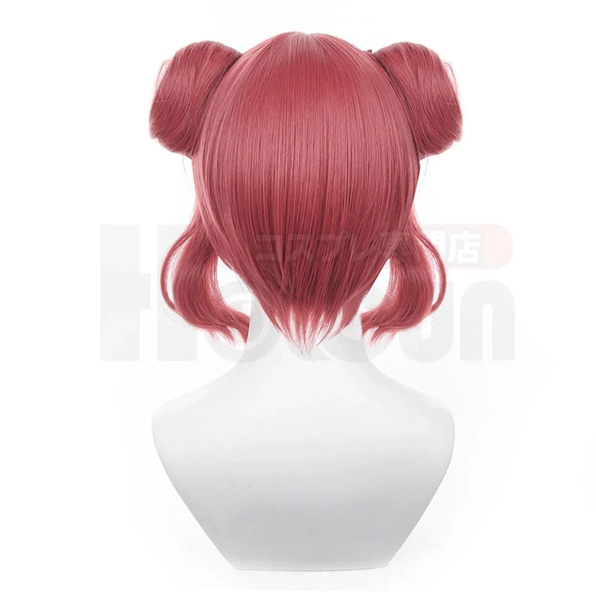 Blue Lock Manga Anime Anri Teieri Cosplay Wig Cute Style Rose Net Synthetic Fiber Adjustable Size Dress Up Party - Coscosmos