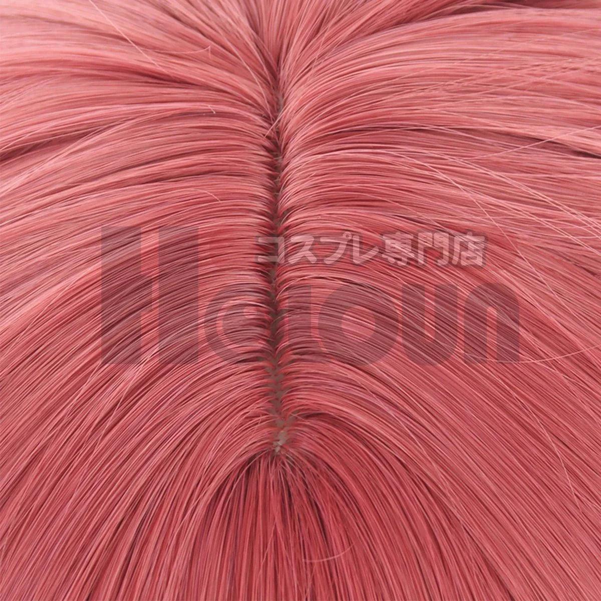 Blue Lock Manga Anime Anri Teieri Cosplay Wig Cute Style Rose Net Synthetic Fiber Adjustable Size Dress Up Party - Coscosmos