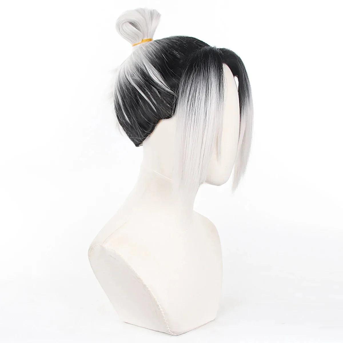 Blue Lock Manga Anime Cosplay Wig GAGAMARU No.1 GoalKeeper Rose Net Sythetic Fiber Adjustable Size Headwear - Coscosmos