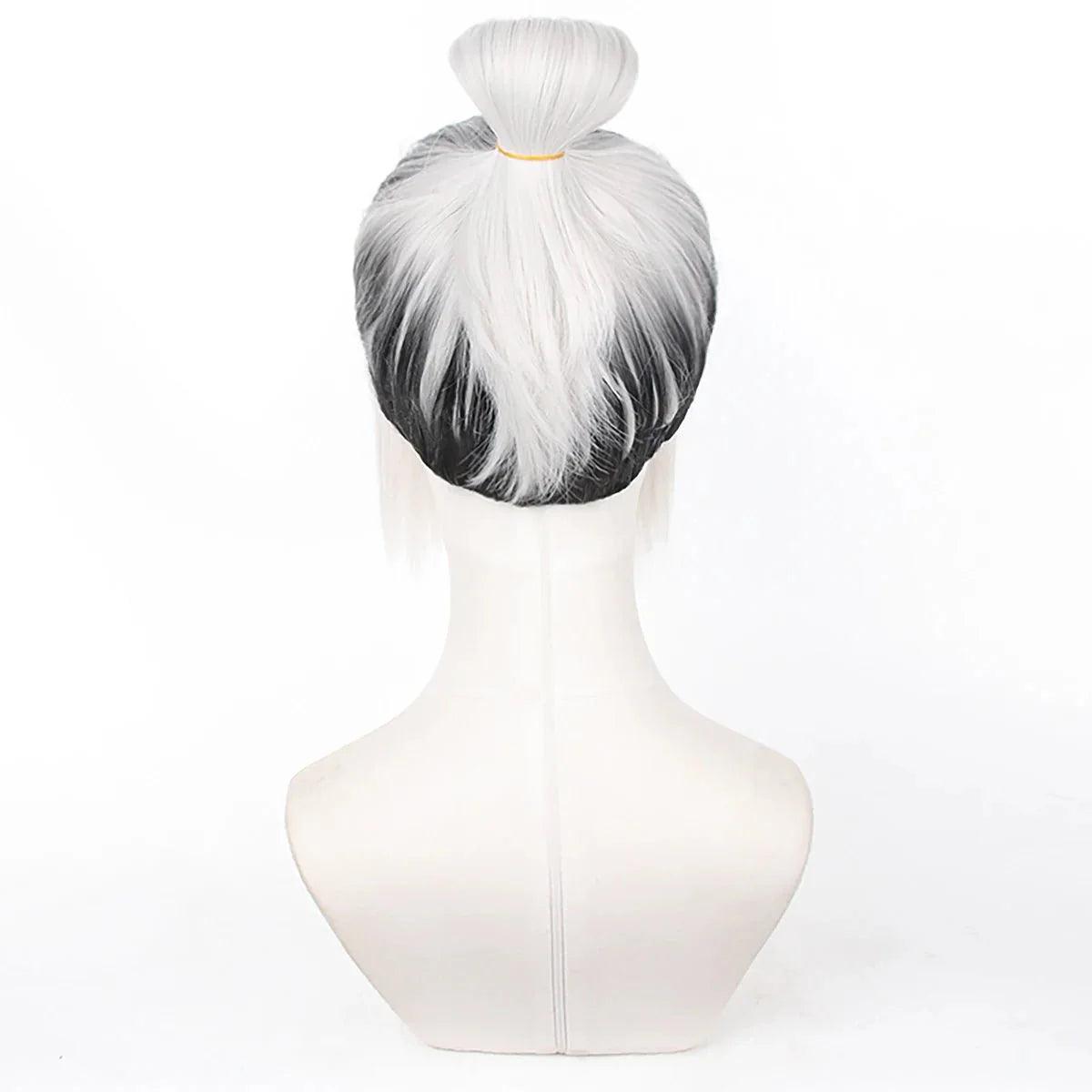 Blue Lock Manga Anime Cosplay Wig GAGAMARU No.1 GoalKeeper Rose Net Sythetic Fiber Adjustable Size Headwear - Coscosmos