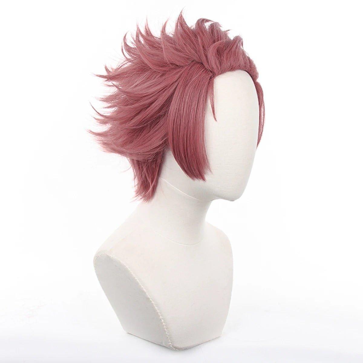 Blue Lock Manga Anime Cosplay Wig Sae Itoshi No.10 Football Player Rose Net Sythetic Fiber Adjustable Size Headwear - Coscosmos