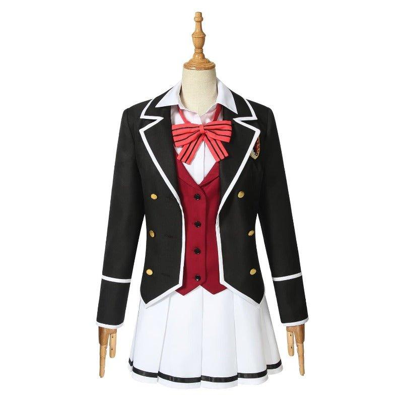 Boarding School Juliet Black Dogs House Female Uniform Cosplay Costume - Coscosmos