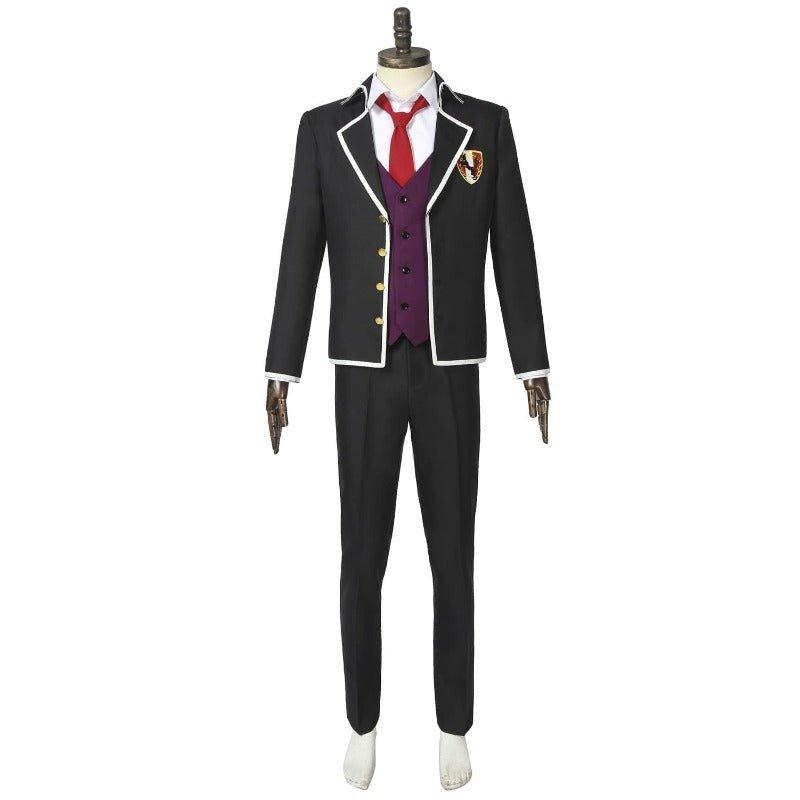 "Boarding School Juliet Black Dogs House Male Uniform Cosplay Costume" - Coscosmos