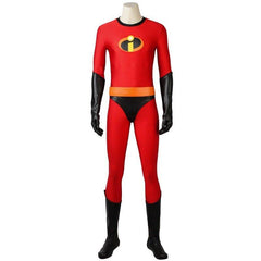 Bob Man Parr Cosplay Costume Jumpsuit - 2023 Anime Halloween Outfit Bodysuit - Coscosmos