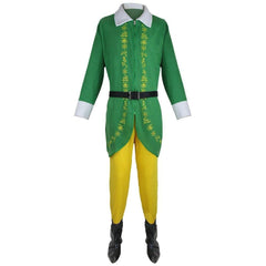 Buddy The Elf Costume for Men | Full Set Cosplay for Halloween & Christmas | Movie - Inspired Outfit - Coscosmos