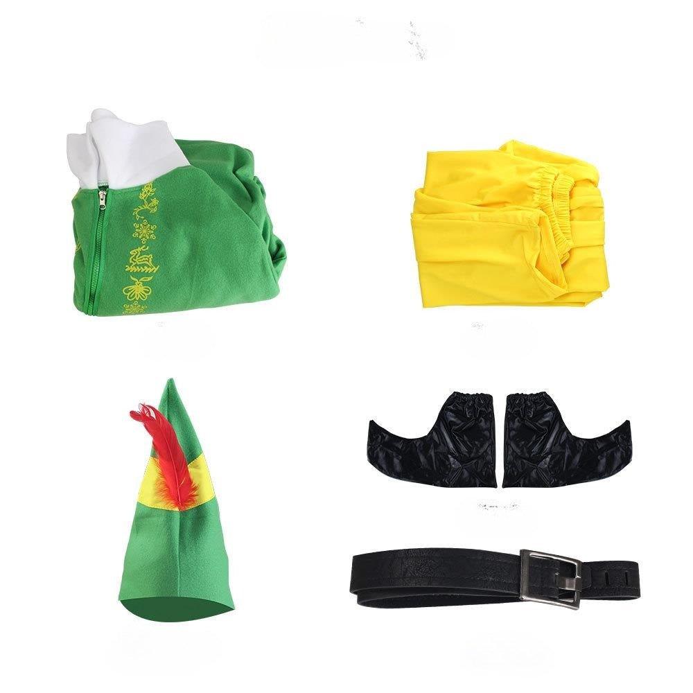 Buddy The Elf Costume for Men | Full Set Cosplay for Halloween & Christmas | Movie - Inspired Outfit - Coscosmos