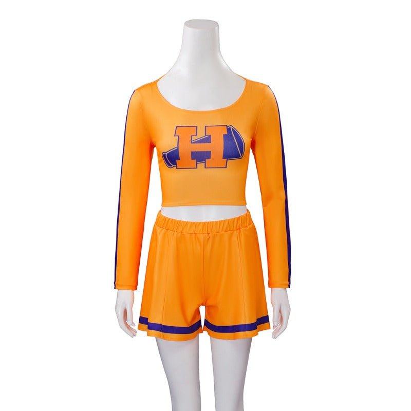 Buffy Cheerleader Costume for High School Girls - Two - Piece Cheerleading Outfit - Coscosmos