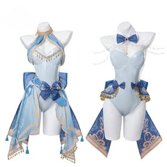 Bunny Girl Nilou Cosplay Costume Genshin Impact Nilou Bunny Costume Original Sexy Women Jumpsuit Style A and B - Coscosmos