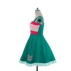 Butterfly Girl Mewni Mini Dress - Star Butterfly Marco's Girlfriend Costume - Coscosmos