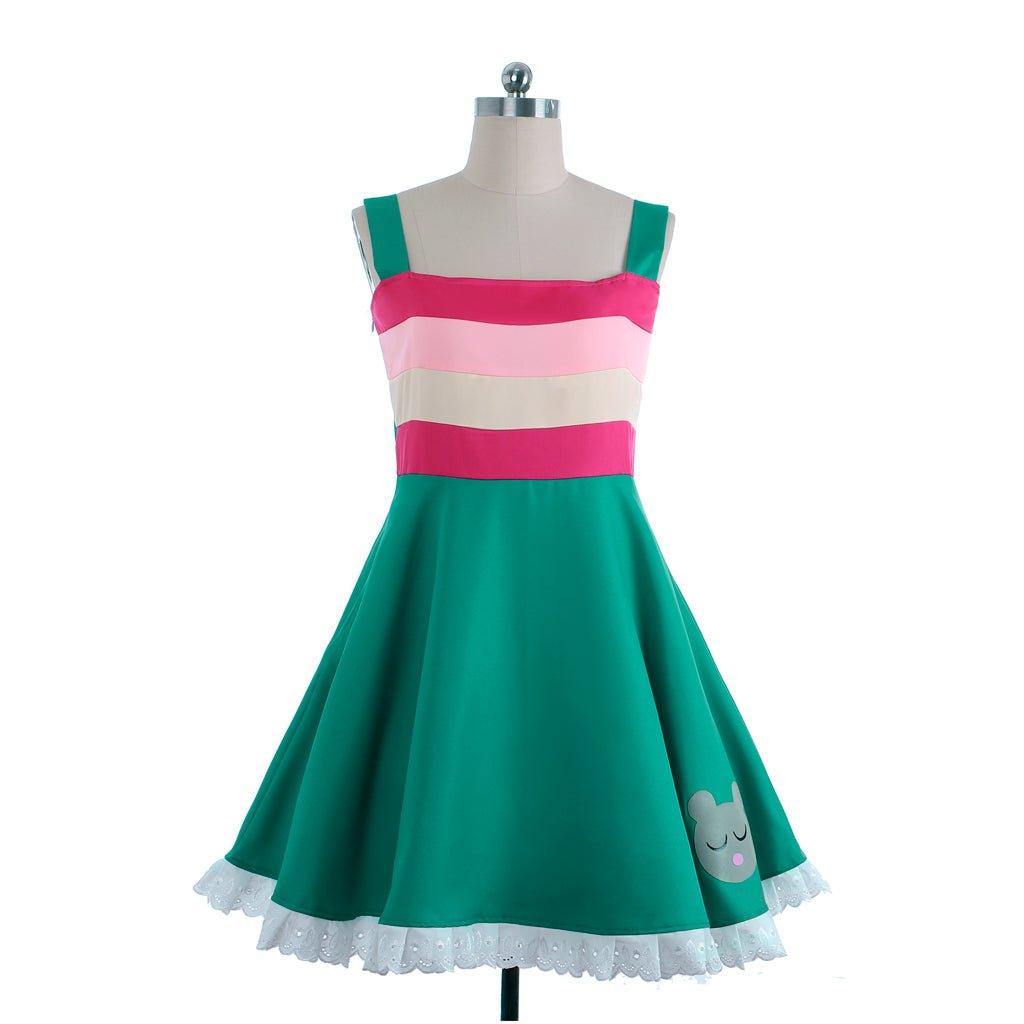 Butterfly Girl Mewni Mini Dress - Star Butterfly Marco's Girlfriend Costume - Coscosmos