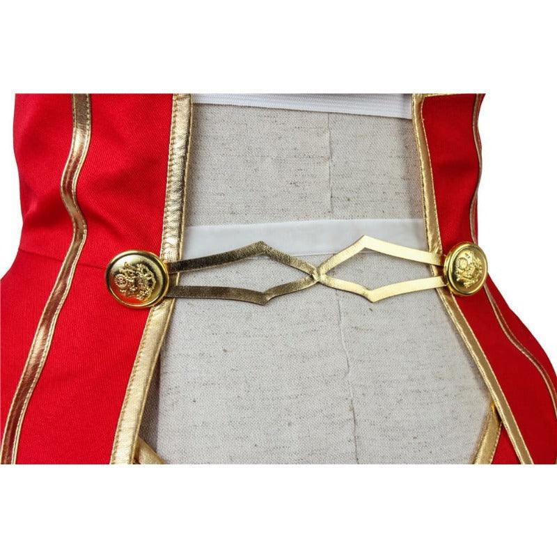 Nero Claudius Cosplay Costume Red White Dress - Fate/Grand Order Christmas Outfit