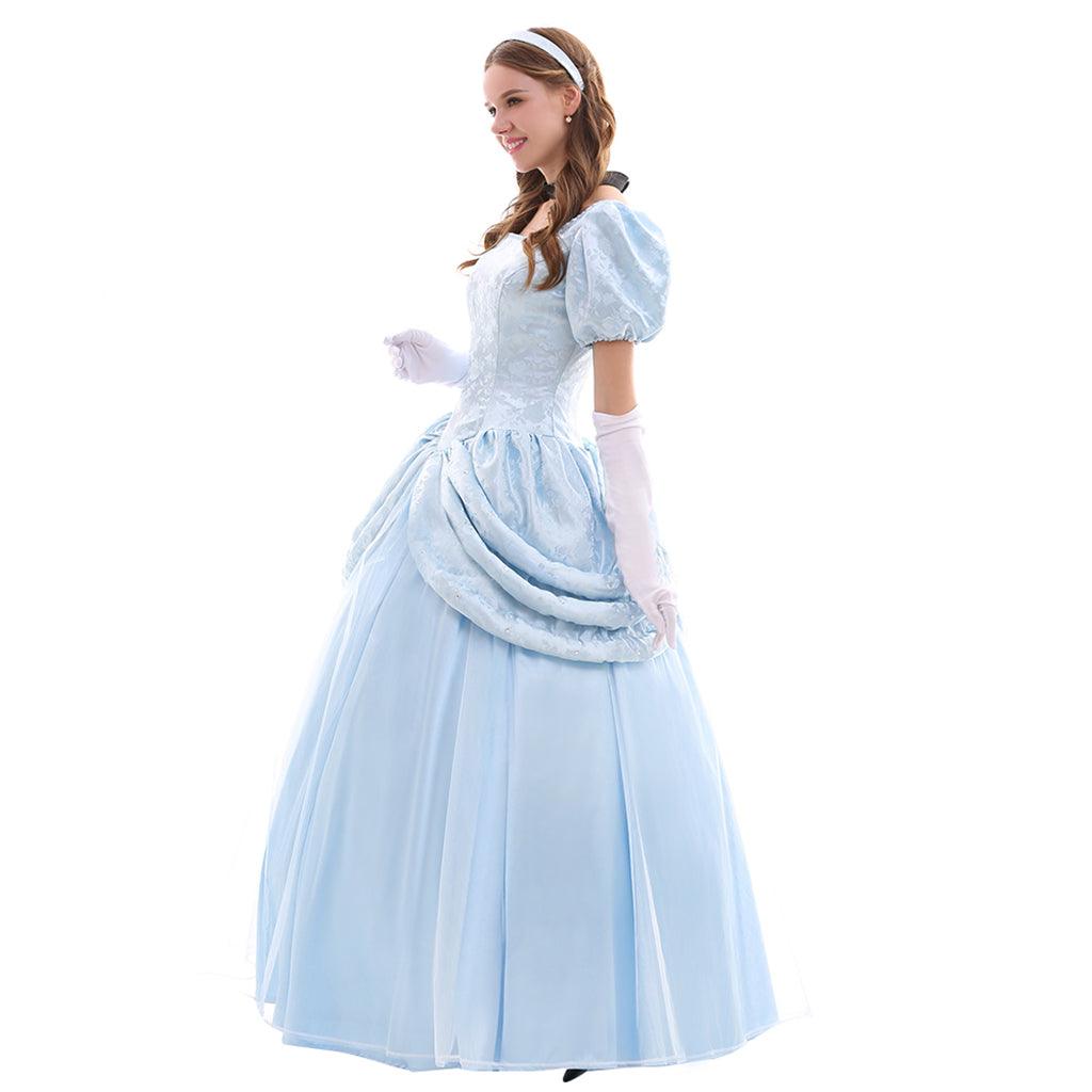 Disney Cinderella Princess, Prince, Stepmother, and Maid Cosplay Costume Series