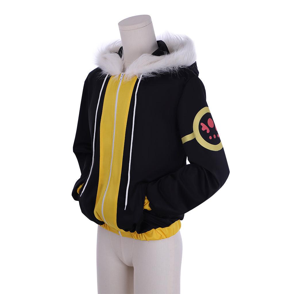 Frisk Cosplay Costume Anime Undertale Hoodie Role Play Outfit for Fans