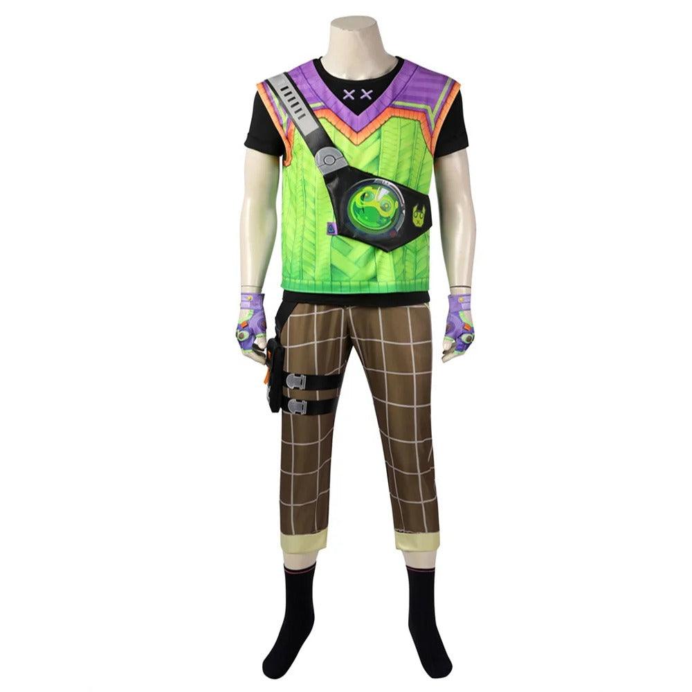 Valorant Gekko Agent Cosplay Costume Uniform | Halloween Party Suit