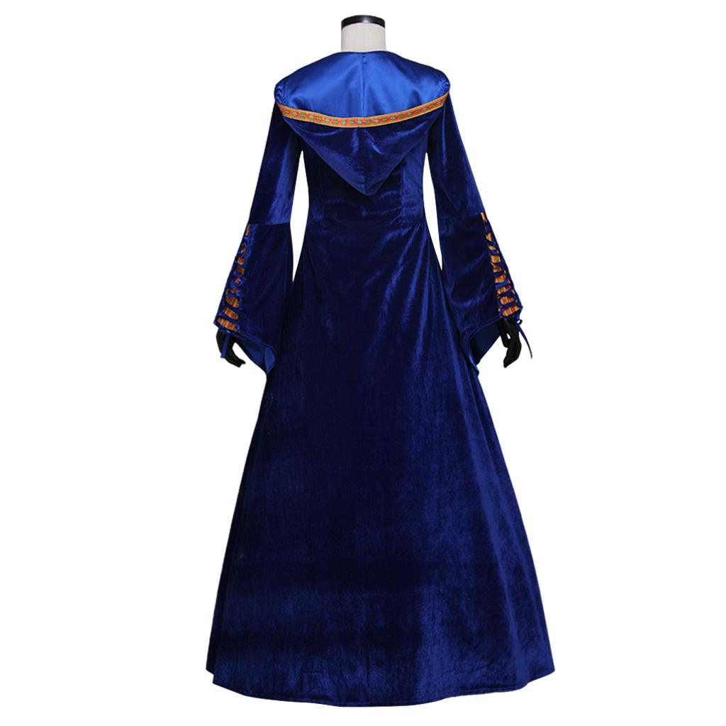 Medieval Retro Southern Dress Halloween Women's Cosplay Court Noble Robe Ancient Bell Sleeve Princess Costume Dress