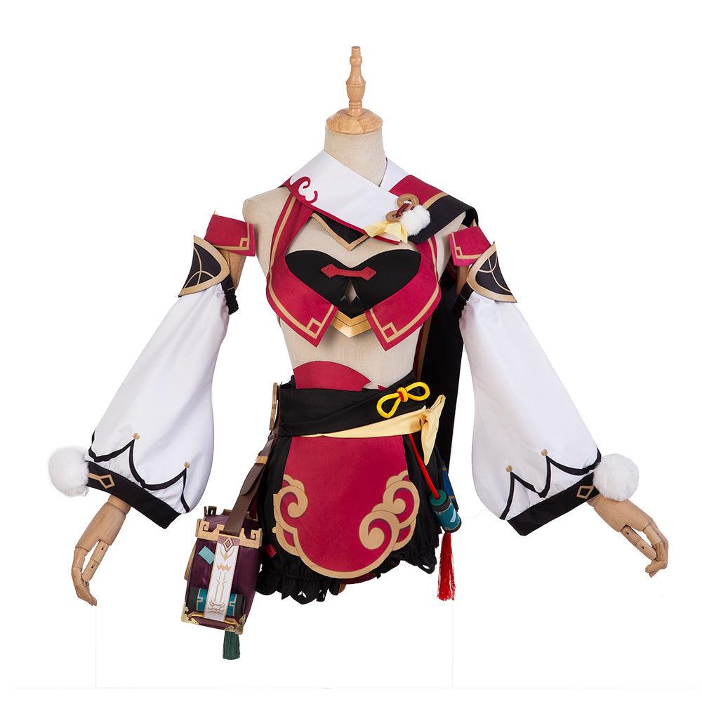 Genshin Impact Yanfei Cosplay Costume - Premium Game-Inspired Outfit for Anime Fans