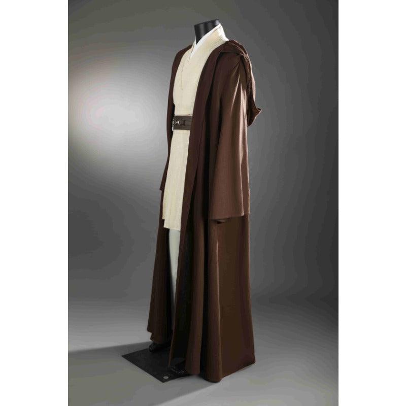 Obi-Wan Kenobi Cosplay Costume Full Set Robe Cloak Halloween Party Outfit